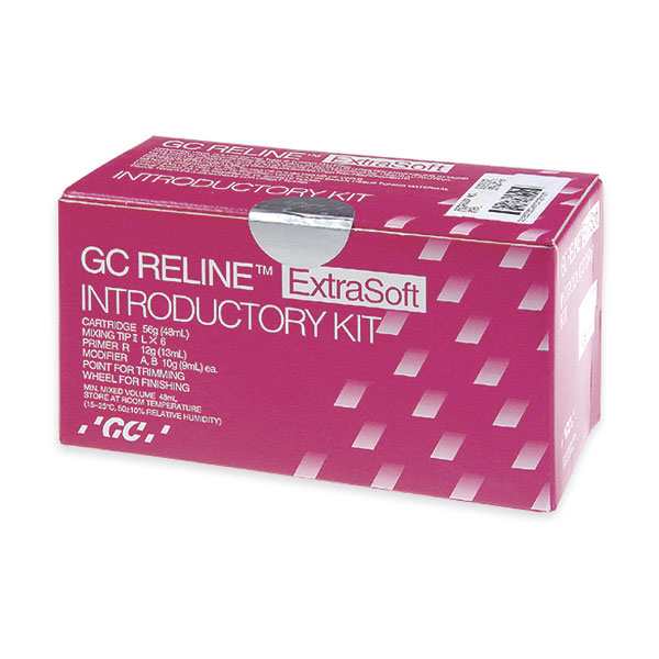 RELINE EXTRA SOFT KIT INTRO RESINAS (CARTUCHO 62gr.+IMPRIM.12gr.+MODIF.A/B 10gr.