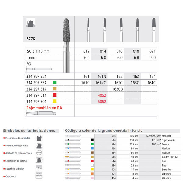 FG 5062/6 877K-014 FG DIAM. X-FINO 6U.