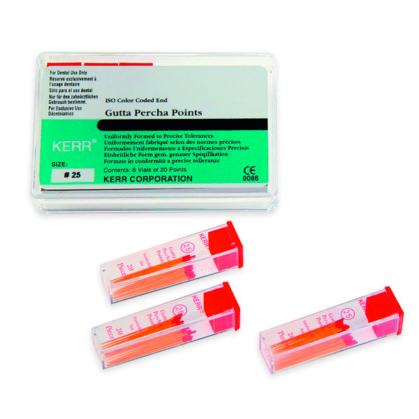 GUTAPERCHA KERR ENDO 25 120 ud