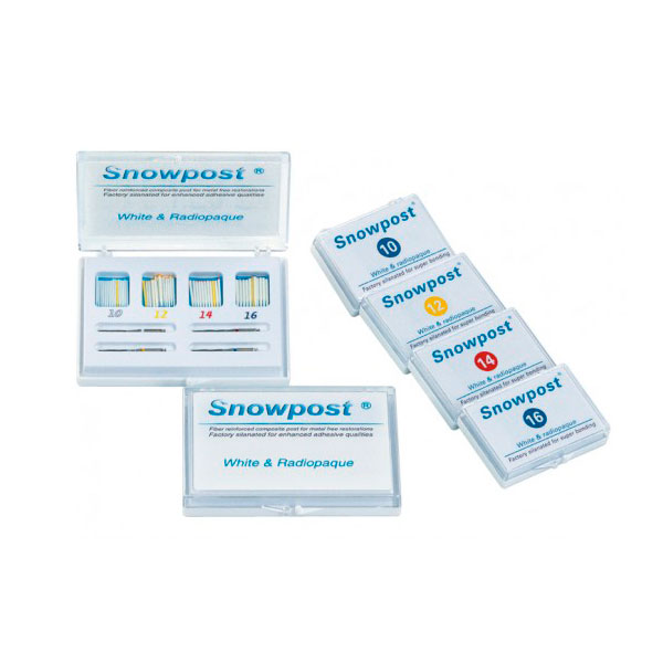 SNOWPOST REPOS.10 POSTES AMARILLO 1.2mm.