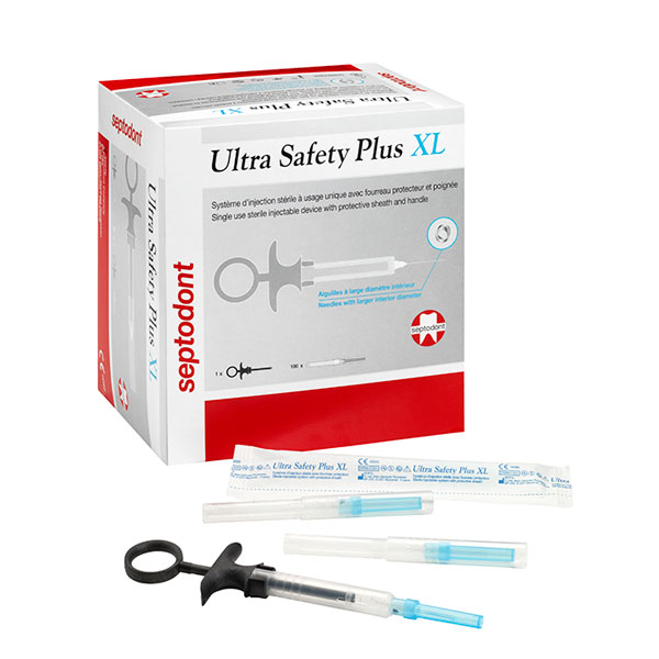 ULTRA SAFETY PLUS 0,40-25mm :100u+Embolo