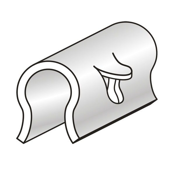 SL8 CABALLITO ACERO INOX.25uds