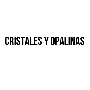 logo de CRISTALES Y OPALINAS