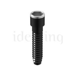 Tornillo Clínico titanio G5 Conexión Interna Sweden Martina NP M1.8 Ø3.3-3.8 con recubrimiento