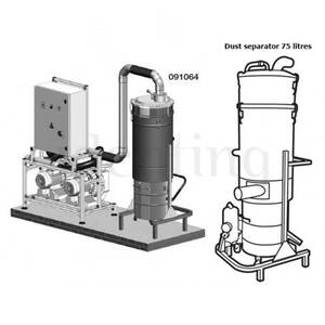 SEPARADOR POLVO CATTANI 75 L