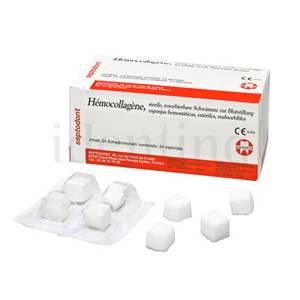 HEMOCOLLAGENE esponjas 24 ud