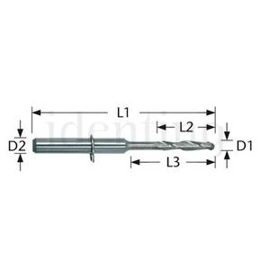 FRESA PARA CIRCONIO 1,2 MM DIA. 1U. VHF