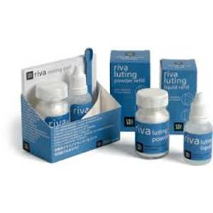 RIVA LUTING KIT POLVO/LIQUIDO CEMENTOS (3x35gr.polvo + 3x24,3ml. liquido) OBTURA