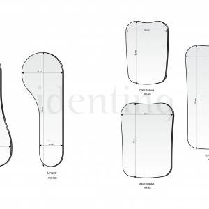 Espejos fotográficos de cristal