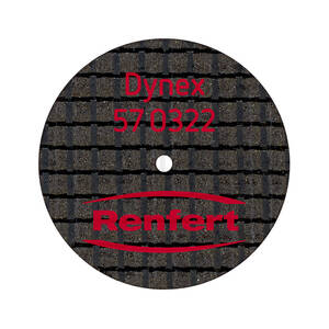 DISCO CORTE DYNEX 22X0,3 MM CX20 RENFERT