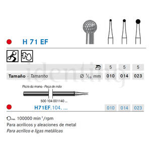 H71EF.104.014 KOMET carburo lab