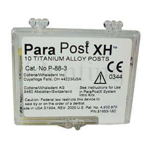 PARAPOST XH P88-4 titanio 10 ud