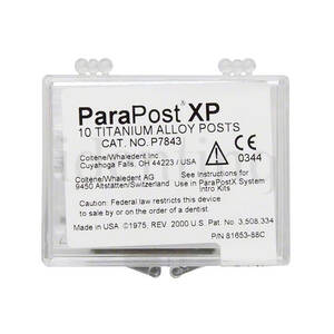 PARAPOST XP P784-3 titanio 10 ud