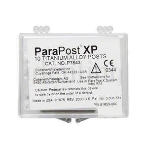 PARAPOST XP P784-3 titanio 10 ud
