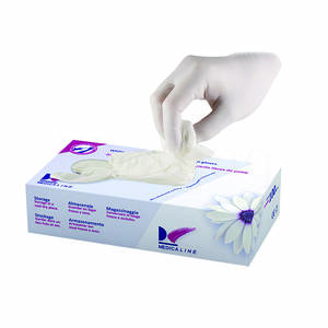 GUANTES NITRILO BLANCO GRANDES 100u