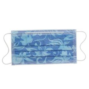 FMP3/LBFLO MASCARILLA FLORAL AZUL CLARO 50u.