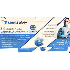 MASCARILLA 3 capas 50 unidades