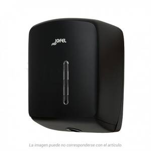 DISPENSADOR BOBINA SECA MANOS NEGRO