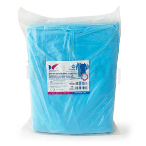 BATA AZUL M 110x127cm 25g MAN.LAR. PU