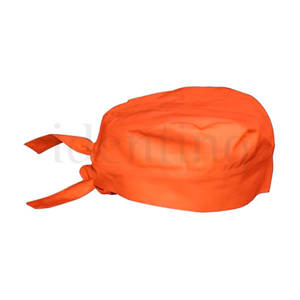 GORRO QUIRURGICO COLOR NARANJA 1u.