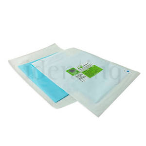 TALLAS ESTERIL AZUL M 50x75cm 45g PAP-PE IMP. 100u