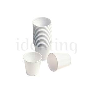 VASOS PLASTICO BLANCOS (3000u.)