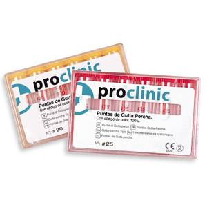 PUNTAS DE GUTTAPERCHA ISO NÂº 15-80 PROCLINIC