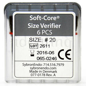 SOFT-CORE VERIFICADOR Nº 25 6uds.