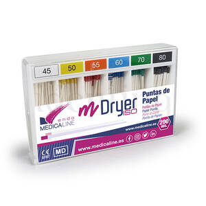m-Dryer PUNTAS PAPEL PTA.COLOR N.50 200u.
