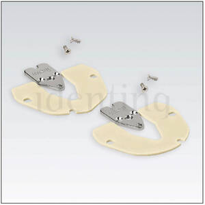 AN-4RM SET PLACA DORSAL metalica c/tornillo