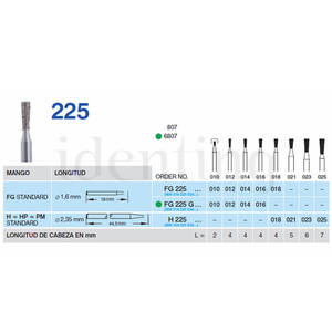 FG DIAMANTE FIG.807 5u 225-010 