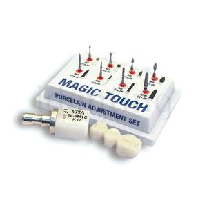 KIT MAGIC TOUCH 8 FRESAS PARA TRATAMIENTO DE PROTESIS EN CER