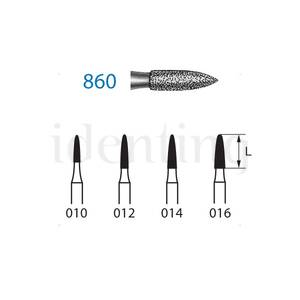860.104.012 KOMET diamante lab 5 ud