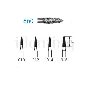 860.104.016 KOMET diamante lab 5 ud