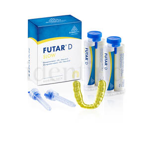 FUTAR D registro mordida slow 2 x 50 ml + 6 puntas azules