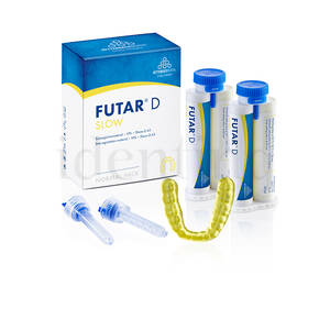 FUTAR D registro mordida slow 2 x 50 ml + 6 puntas azules