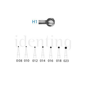 H1.316.008 KOMET carburo clinica cirugia 5 ud