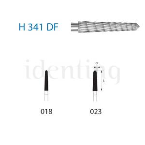 H341DF.314.023 KOMET carburo clinica 5 ud