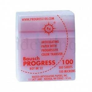 BK52 BAUSH PROGRESS 100 DISP. PLAST. ROJO 300tiras