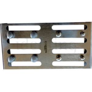 Caja para estilizar Clamps 08 unid (inox)