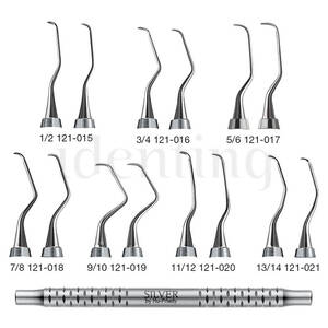 CURETA GRACEY HF SILVER 7/8 af oral/bucal