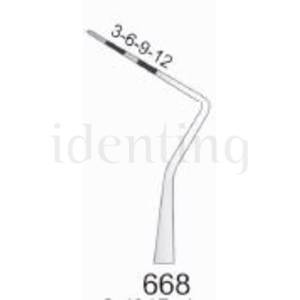 Sonda Periodontal Calibrada CP 12 sin Bola