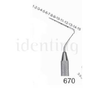 Sonda Periodontal Calibrada CP 15