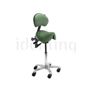 SILLA AMAZONE ASIENTO 34cm INCLIN/RESPALDO REG. ALTURA VERDE K292