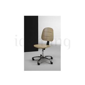 SILLA ERGONOMICA MADERA C/RUEDAS IRIDE