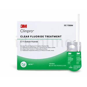 7300M CLINPRO CLEAR FLUORIDE TREAT. MENTA 50x0,5ml