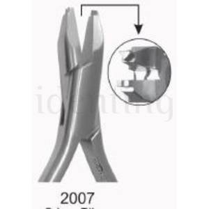 Alicate para Crimpar Ganchos 13cm Recto