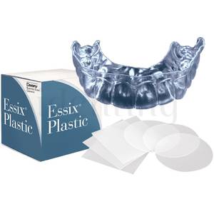 ESSIX A+PLASTIC .040IN 125mmREDONDO 100u