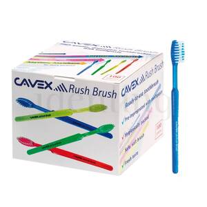 CEPILLO MANUAL RUSH CAVEX desechable 100 ud