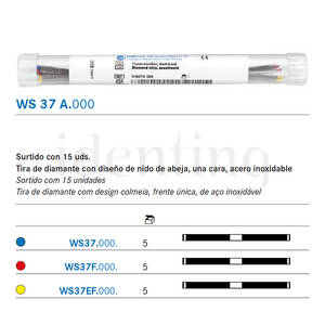 TIRAS PULIR KOMET WS37A.0.S KOMET diamante 15 ud